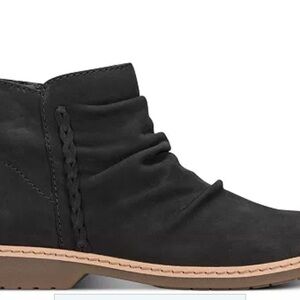 Earth Black Ankle Booties